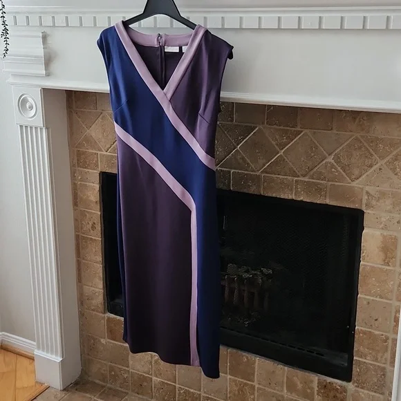New York & Company Purple Dress - Picture 3 of 10